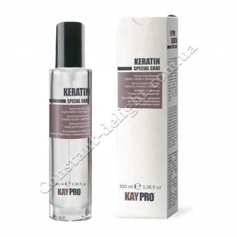 Восстанавливающая сыворотка для химически обработанных и поврежденных волос KayPro Special Care Keratin Serum 100 ml
