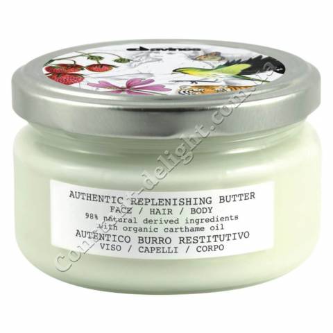 Восстанавливающее масло для лица, волос и тела Davines Authentic Replunishing Butter 200 ml