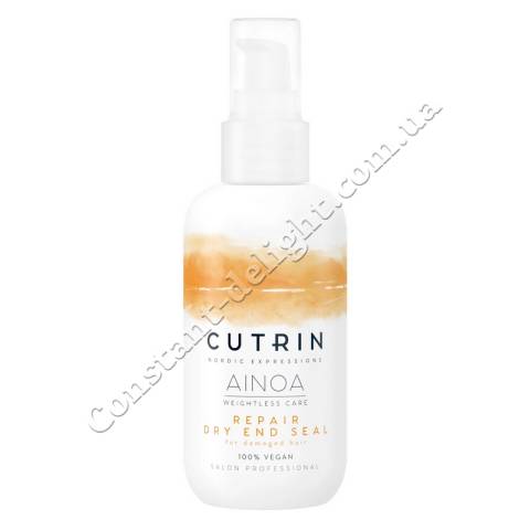 Восстанавливающий флюид для волос против секущихся кончиков Cutrin Ainoa Repair Dry End Seal 150 ml