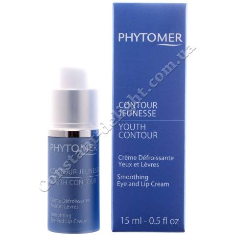 Відновлювальний крем від зморшок для шкіри навколо очей і губ Phytomer Youth Contour Smoothing Eye and Lip Cream 15 ml
