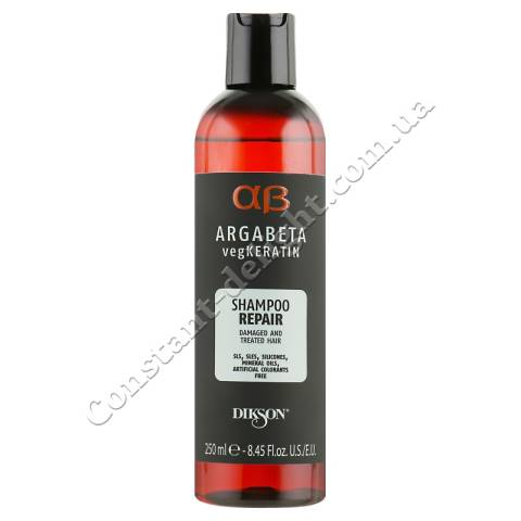 Восстанавливающий шампунь для поврежденных волос Dikson Argabeta Repair Shampoo 250 ml
