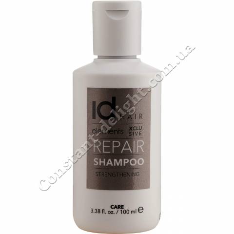 Восстанавливающий шампунь для поврежденных волос IdHair Elements Xclusive Repair Shampoo 100 ml