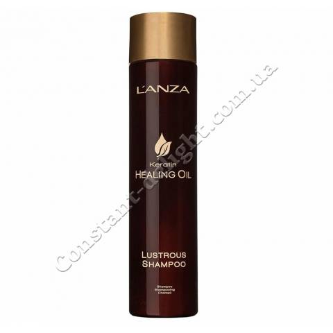 Восстанавливающий шампунь с кератиновым эликсиром L'anza Keratin Healing Oil Lustrous Shampoo 300 ml