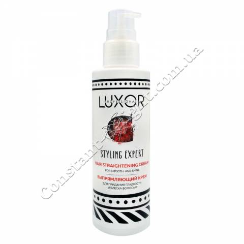 Выпрямляющий крем для придания блеска и гладкости волосам LUXOR Professional Hair Straightening Cream 200 ml