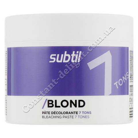Паста осветляющая для волос с ароматом мяты (до 7 тонов) Subtil Laboratoire Ducastel Blond Bleaching Paste 7 Tones 500 g 