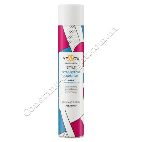 Yellow Style Extra Strong Hairspray Лак для волос экстрасильной фиксации 500 ml