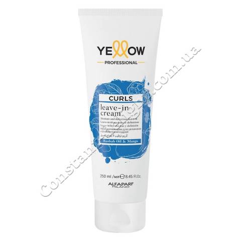 Yellow Curls Leave-In Cream Несмываемый крем для вьющихся и кудрявых волос 250 ml