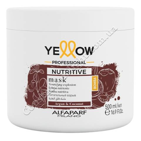 Yellow Nutritive Bomba Mask Питательная маска для волос 500 ml