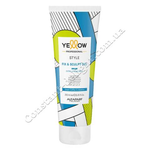 Yellow Style Fix & Sculpt Gel Extra Strong Hold Гель для укладки волос экстрасильной фиксации 250 ml