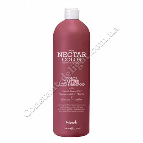 Закрепляющий шампунь после окрашивания Nook The Nectar Color Color Capture Acid Shampoo 1000 ml