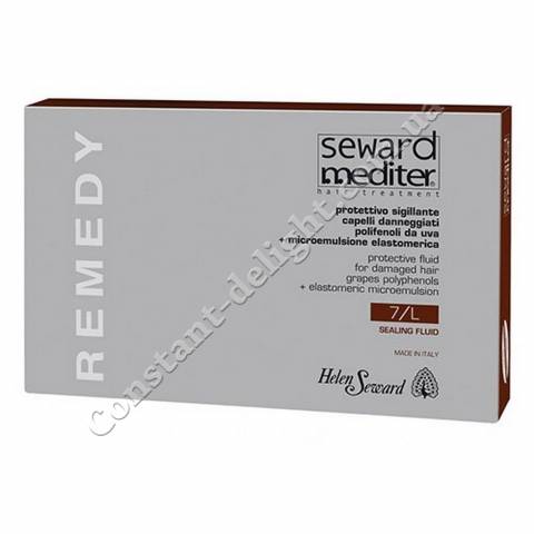 Защитный флюид для повреждённых, безжизненных волос Helen Seward Sealing Fluid 24x8 ml
