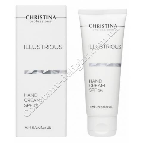 Защитный крем для рук Christina Illustrious Hand Cream SPF 15, 75 ml