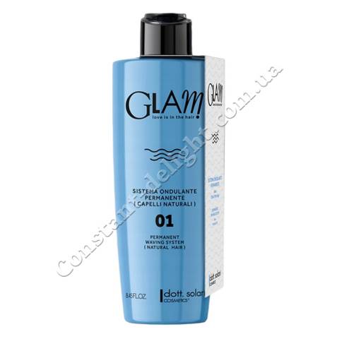Dott. Solari Glam Permanent Waving System 01 Завивка для натуральных волос 250 ml