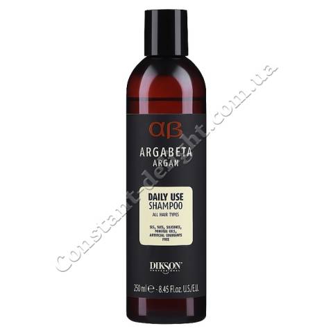Аргановый ежедневный шампунь для всех типов волос Dikson AB Argabeta Argan Daily Use Shampoo 250 ml