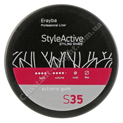 Поликомпонентная масса для моделирования волос Erayba StyleActive S35 Extreme Gum 100 ml