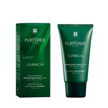 Шампунь-маска на основе глины против жирных волос Rene Furterer Curbicia Purifying Clay Shampoo 100 ml