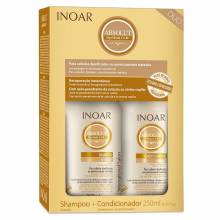 Безсульфатный набор Абсолютное увлажнение Inoar Day Moist Duo 2х250 ml