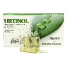 Ампулы с экстрактом крапивы против жирности кожи головы и себореи Dikson URTINOL 10x10 ml