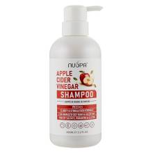 Бессульфатный шампунь для волос с яблочным сидром Clever Hair Cosmetics Nuspa Apple Cider Vinegar Shampoo 450 ml