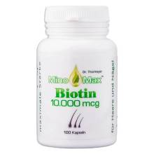 MinoMax Biotin 10 000 mcg Біотин вітаміни для волосся 100 pc