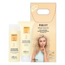 Kaaral Purify Reale Travel Kit Набір для відновлення волосся 100 ml+75 ml
