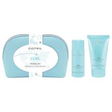 Дорожній набір в косметичці для кучерявого волосся Cotril Curl Travel Kit 2x50 ml