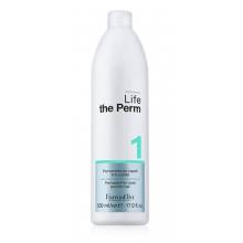 Хімічна завивка для волосся (пофарбовані, тонкі) FarmaVita Life Perm 1, 500 ml