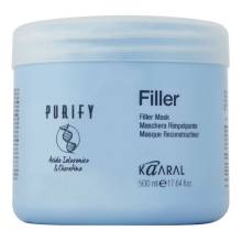 Kaaral Purify Filler Mask Маска-филлер для волос с кератином и гиалуроновой кислотой 500 ml