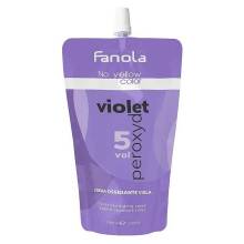 Fanola No Yellow Purple Oxidizing Cream (5 Vol) Фиолетовый окислитель против желтизны 1,5% 1000 ml
