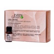 Сыворотка против выпадения волос в ампулах Dikson Every Green Loss Control Energizing Treatment 8x8 ml
