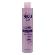 You look Professional Pink Shine Mask Маска для нейтрализации желто-оранжевых тонов 250 ml