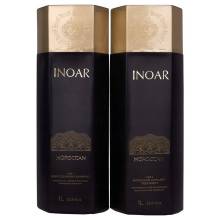 Набор для кератинового выпрямления волос Inoar Moroccan Hair Keratin Kit 2x1000 ml