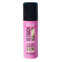 Камуфлирующий спрей для фарбування коренів (світло-коричневий) KayPro Hair Retouch Spray 75 ml