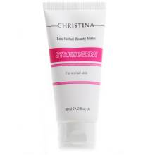 Клубничная маска для нормальной кожи Christina Sea Herbal Beauty Mask Strawberry 60 ml