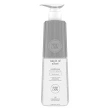 Кондиционер для осветленных и жирных волос с антижелтым эффектом Nishlady Touch of Silver Conditioner 503 ml