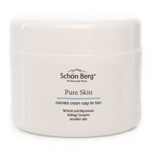 Косметическое крем-мыло для умывания Schön Berg Pure Skin Cream-Soap for Face 120 ml