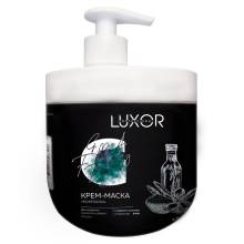 Крем-маска для плотности и объема волос с коллагеном и маслом Чиа LUXOR Professional Cream Mask with Collagen and Chia Oil 1000 ml