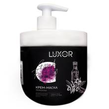 Крем-маска для сухих и истощенных волос с маслами Арганы и Чиа LUXOR Professional with Argan and Chia Oils 1000 ml