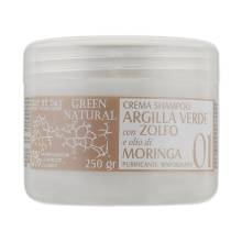 Крем-шампунь із зеленою глиною 250 ml Alan Jey Crema Shampoo