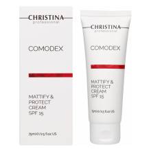 Крем для лица Матирование и Защита Christina Comodex-Mattify&Protect Cream SPF 15, 75 ml