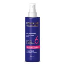 Лак для волос ультрасильной фиксации Master LUX Professional Ultra Strong Hair Spray 250 ml