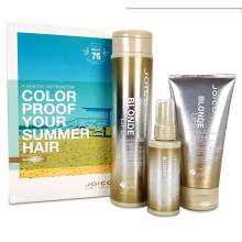 Летний набор для сохранения яркости блонда Joico Blonde Life Summer Kit (300 ml+150 ml+50 ml)