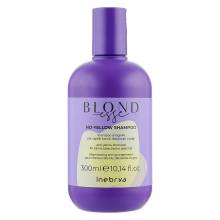 Шампунь для осветленных или седых волос с антижелтым эффектом Inebrya Blondesse No-Yellow Shampoo 300 ml