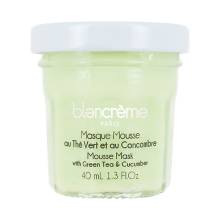 Маска-мусс для лица с Зеленым чаем и Огурцом Blancrème Mousse Mask with Green Tea & Cucumber 40 ml
