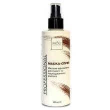 Маска-спрей для сухих и поврежденных волос Мгновенное Восстановление Moli Cosmetics Mask Spray 200 ml