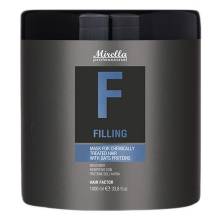 Mirella Professional F Filling Mask Маска для химически обработанных волос с протеинами овса 1000 ml