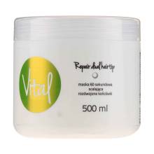 Маска для поврежденных и секущихся волос Stapiz Vital Repair Dual Hairtrip Mask 500 ml