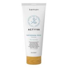 Маска для зволоження сухого волосся Kemon Actyva Nutrizione Ricca Mask 200 ml
