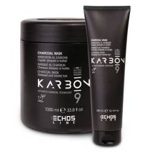 Маска для волос с активированным углем Echosline Charcoal 300 ml 