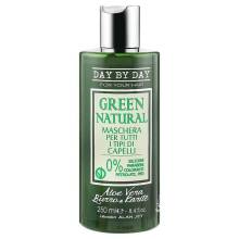 Alan Jey Green Natural Hair Mask Маска для всіх типів волосся з алое віра та маслом каріте 250 ml